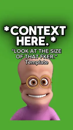 “LOOK AT THE SIZE.”