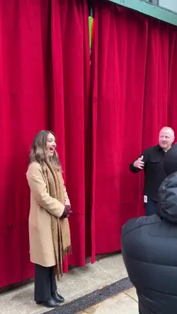 curtain reveal