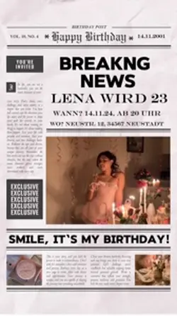 📰🎂 Einladung