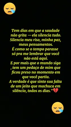 saudades de você 