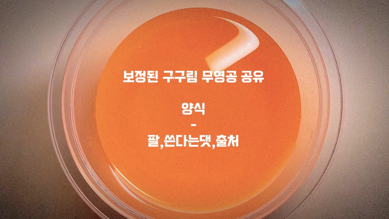 구구리님 무영공