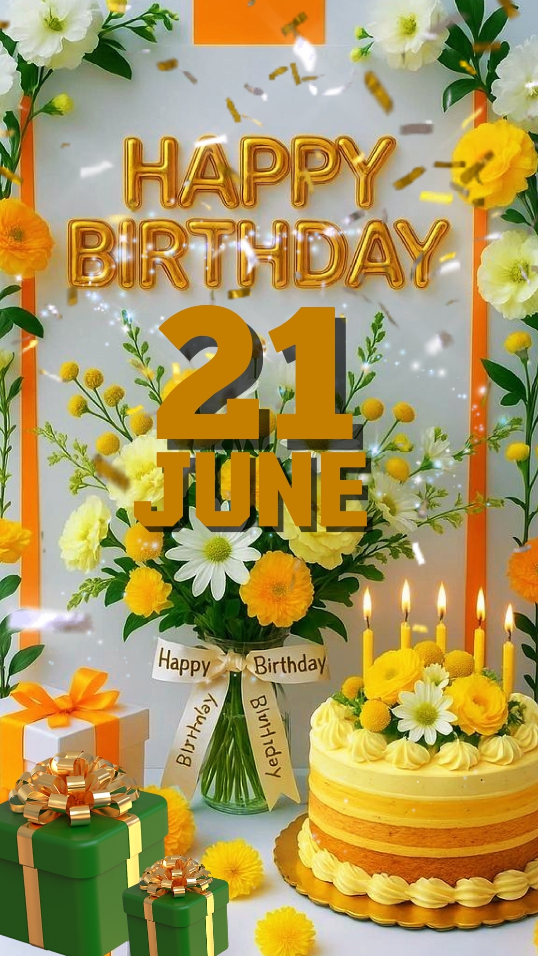 Birthday 21 June