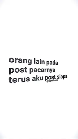 orang lain pada post