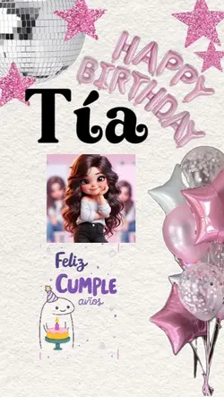 Tia feliz cumple