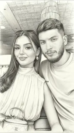 pencil sketch