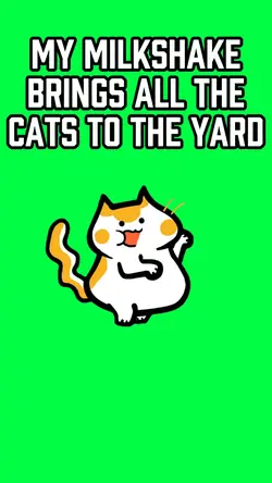 CAT MILKSHAKE DANCE