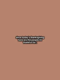 Todayisthanksgiving