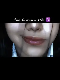 Capricorn smile 
