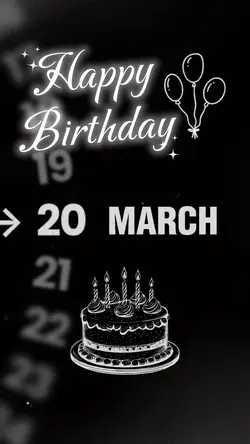20 MARCH BIRTHDAY