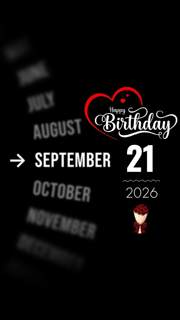 ANNIVERSAIRE LOVE 21 SEPTEMBRE