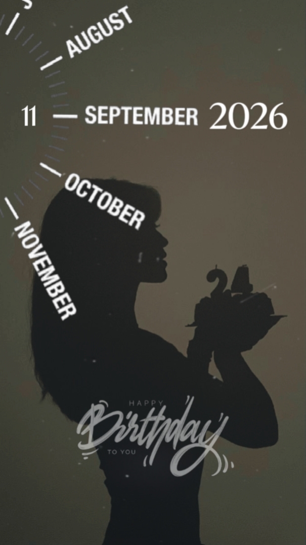 HBD 11 SEPTEMBER