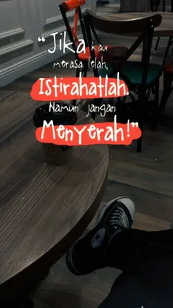 Jangan menyerah