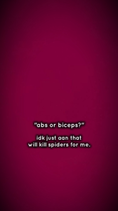 abs or biceps 
