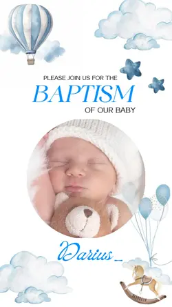 baby boy christening