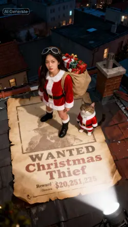 Wanted Xmas Theif 