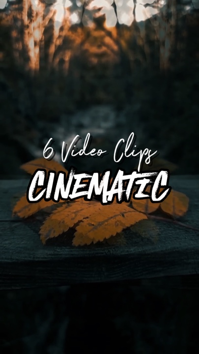 6 clips vidéo 