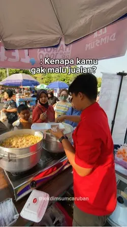 Kenapa gak malu?