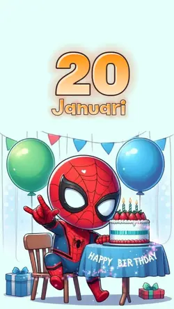 hbd anak 20 Januari 