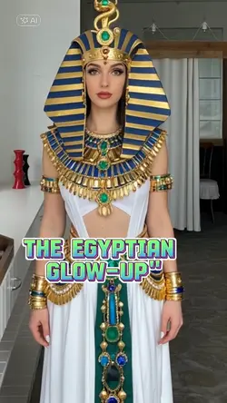 the Egyptian glow up