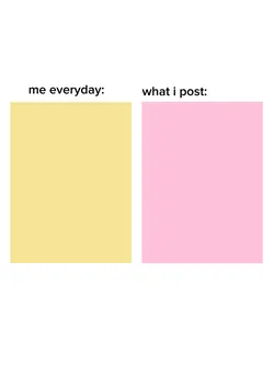 what I post
