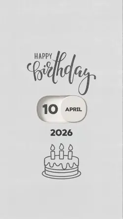 HBD 10 APRIL 2026