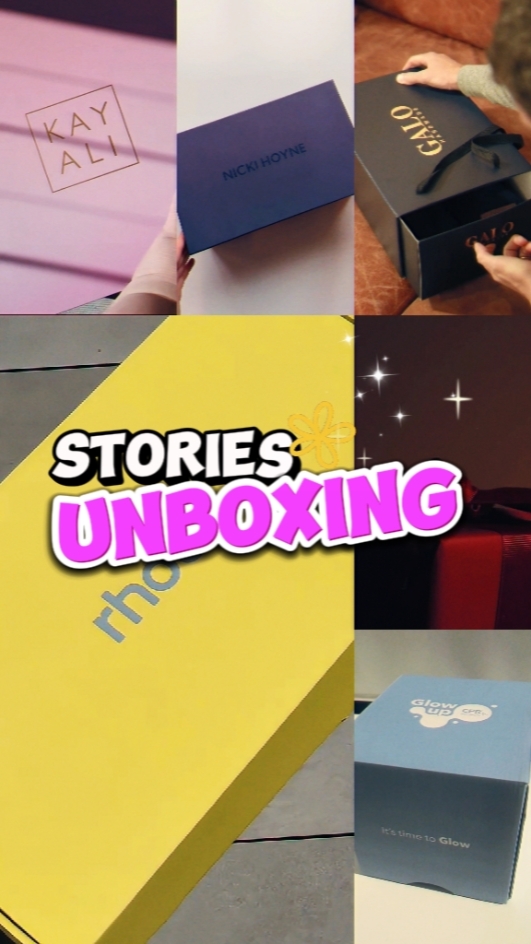Histórias unboxing 