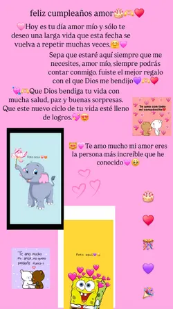 cumpleaños Amor 
