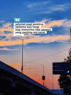 Selamat pagi pemirsa