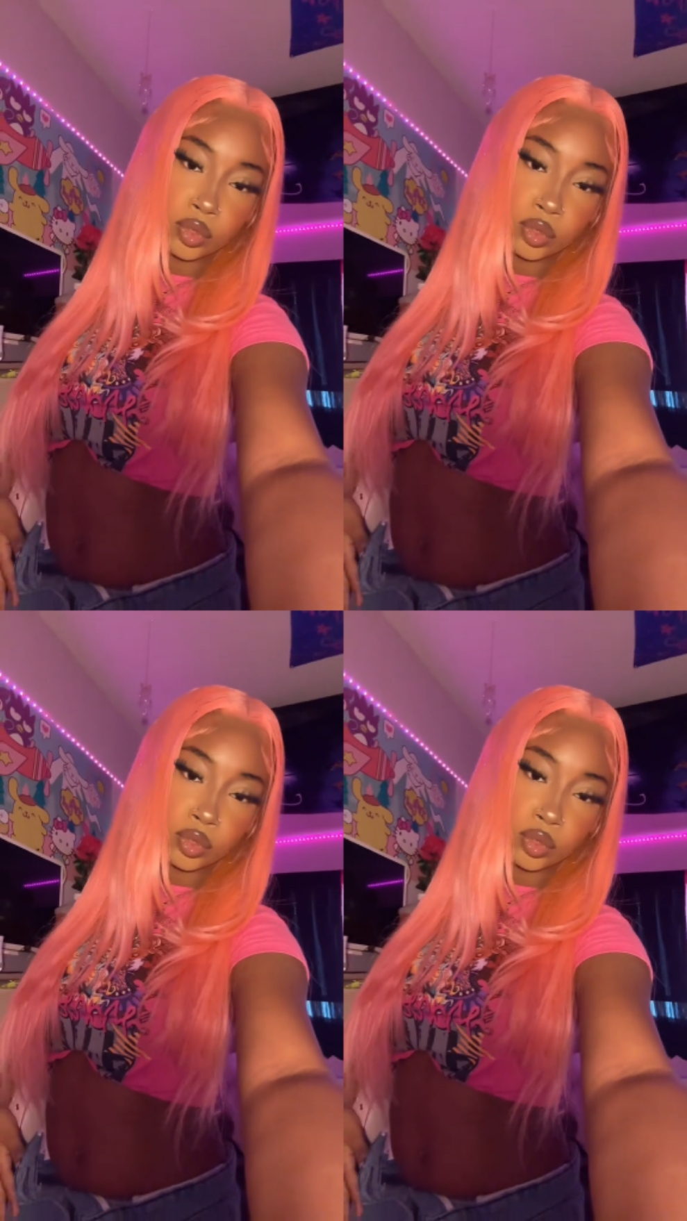 Layout de fotos ao vivo