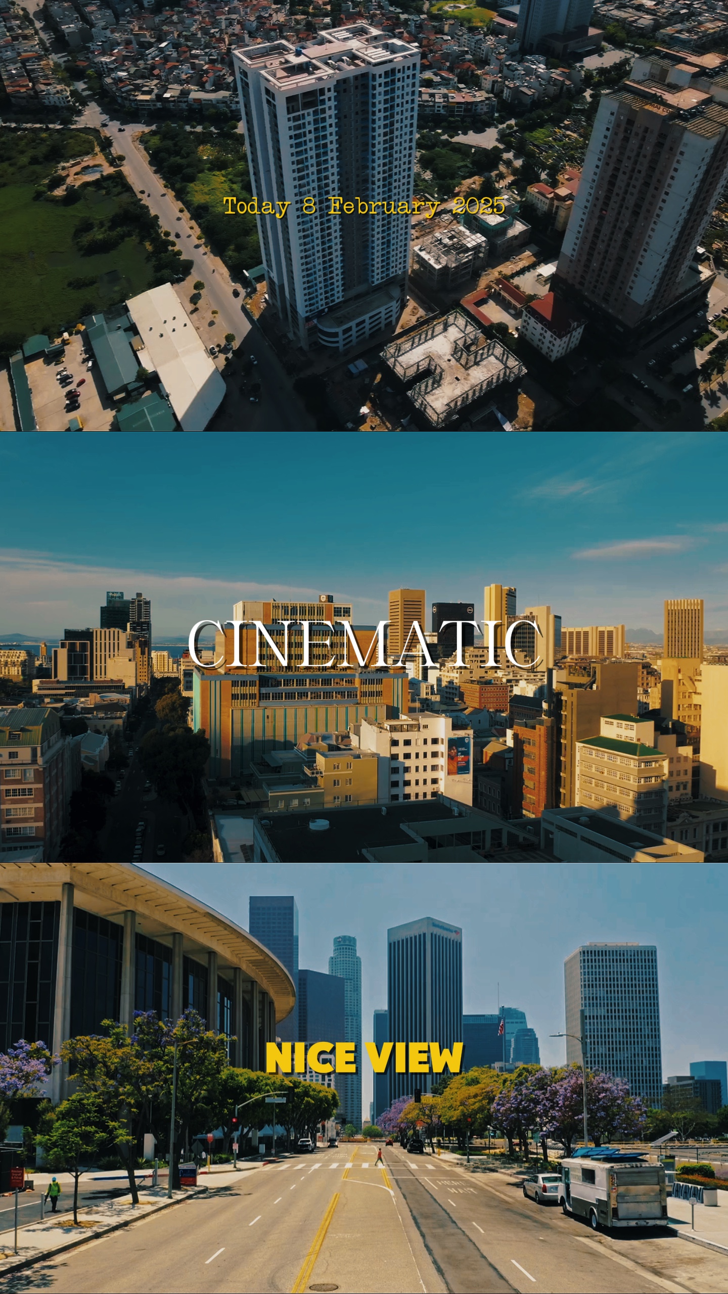 3 Video Cinemático