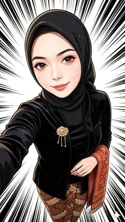 Ai caricature selfie