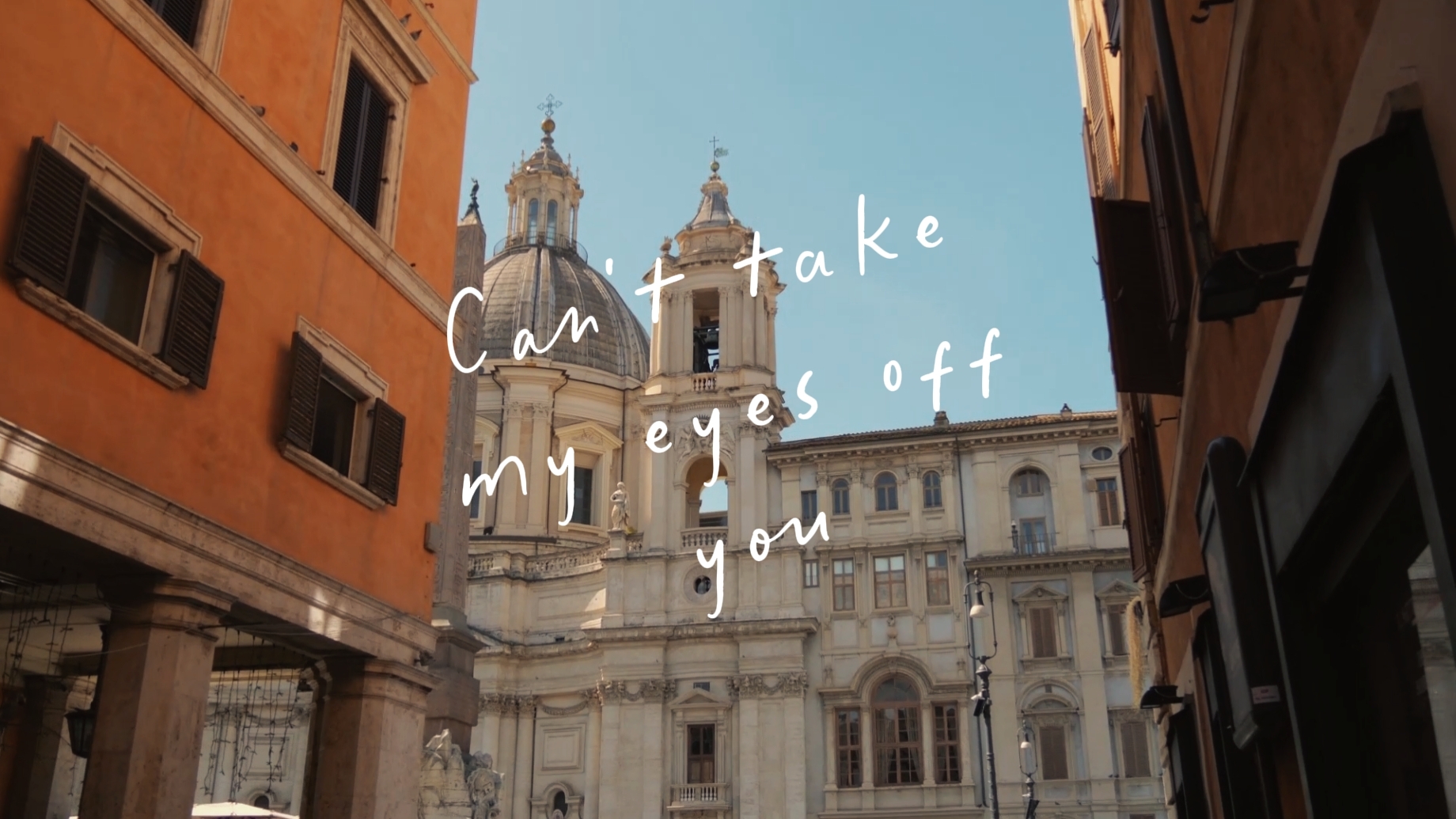 Can't take my eyes 