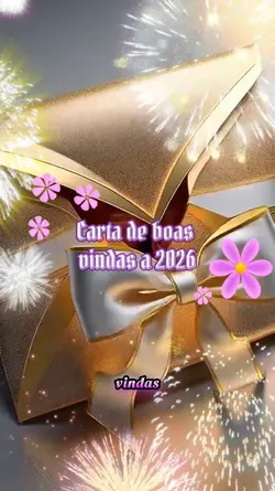 CARTA DE BOAS VINDAS