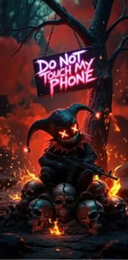 Don’t touch my phone