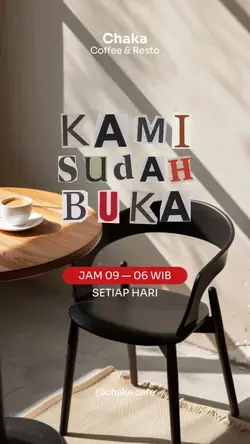 Kami Sudah Buka
