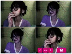 low-quality webcam