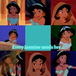 Jasmine and Aladdin🩵