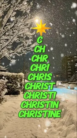 Christmas Tree Name