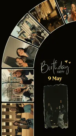 Birthday 9 May