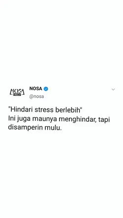hindari stress