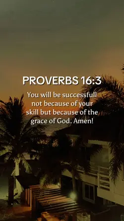 Proverbs 16:3