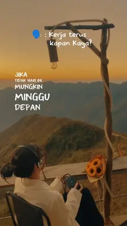 kerja terus kpn kaya