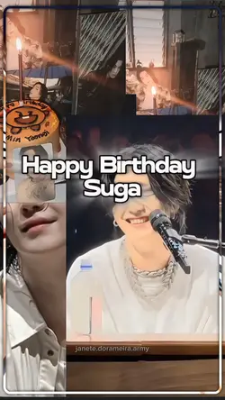 Happy Birthday Suga 