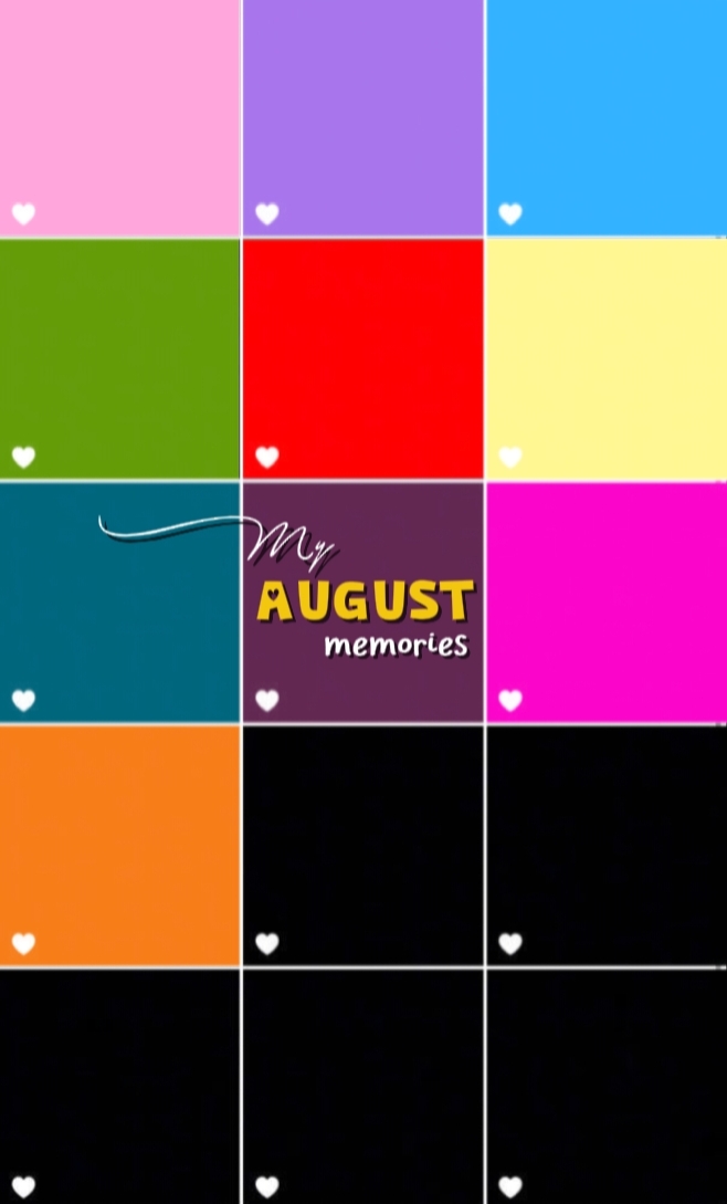 August-Erinnerungen 