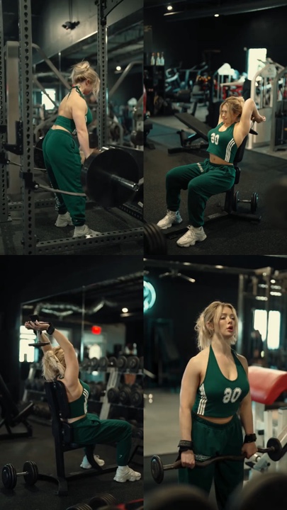 Gym collage