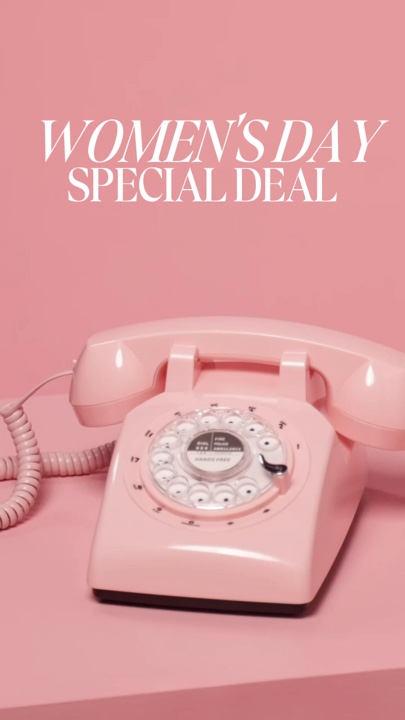 Promoção do dia da mulher