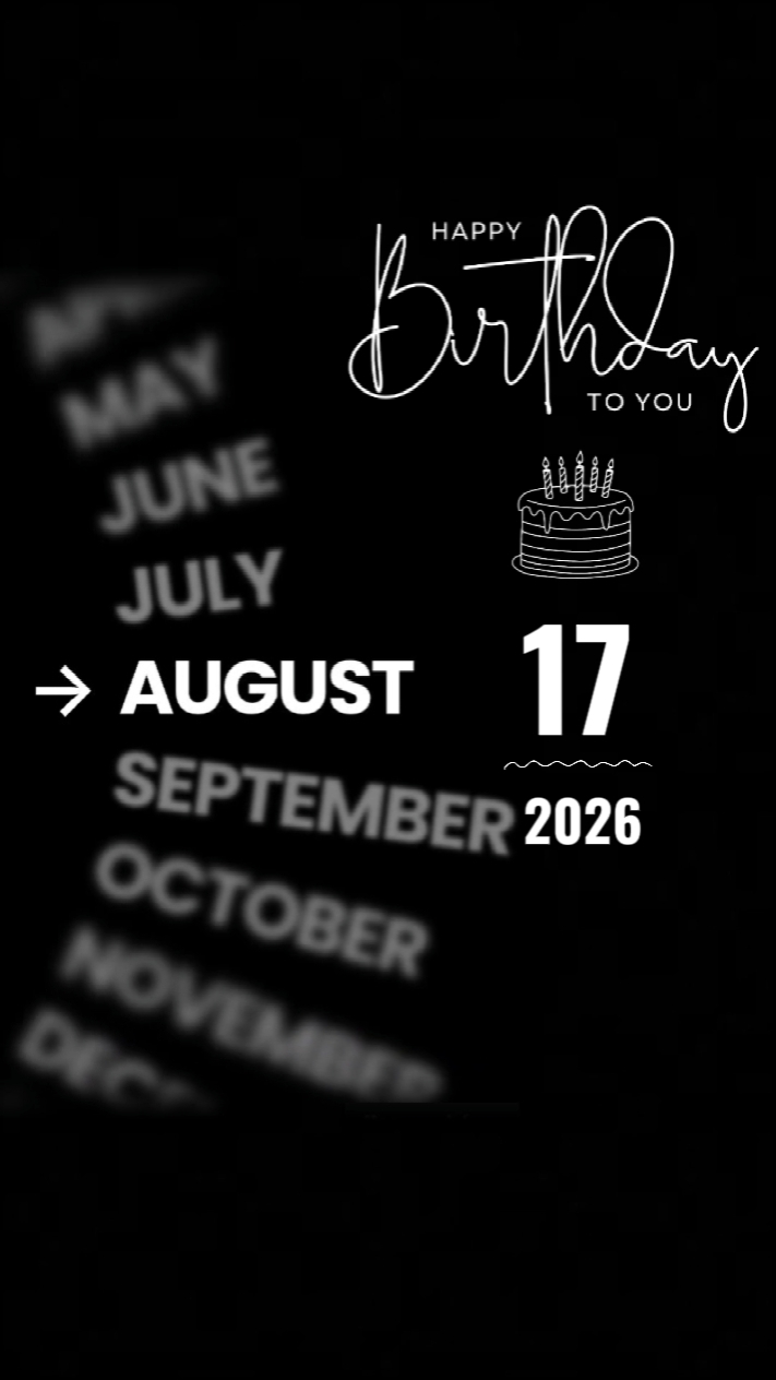 ANNIVERSAIRE FILS 17 AOÛT