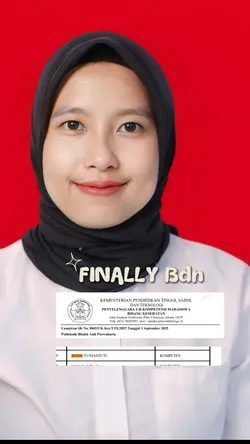 Template lulus ukom