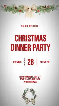 INVITATION CHRISTMAS