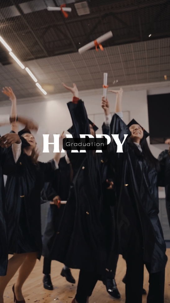 Felices graduaciones